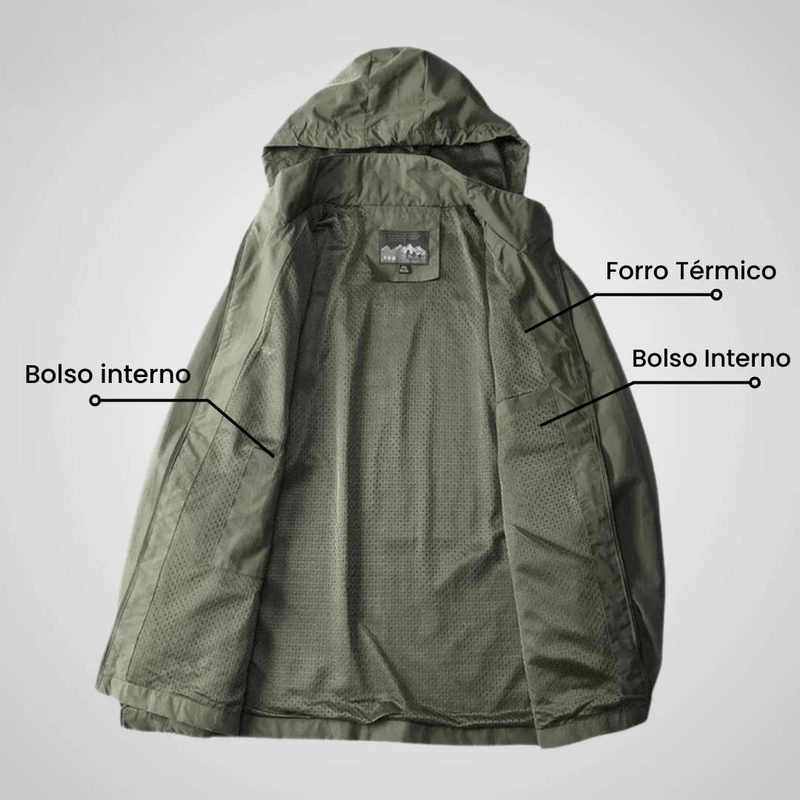 Jaqueta Outdoor Impermeável Rinoche® - [PREMIUM ULTRA RESISTENTE]
