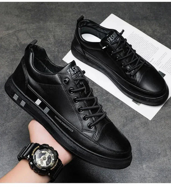 Tênis Masculino Fashion Flat [COURO ITALIANO]
